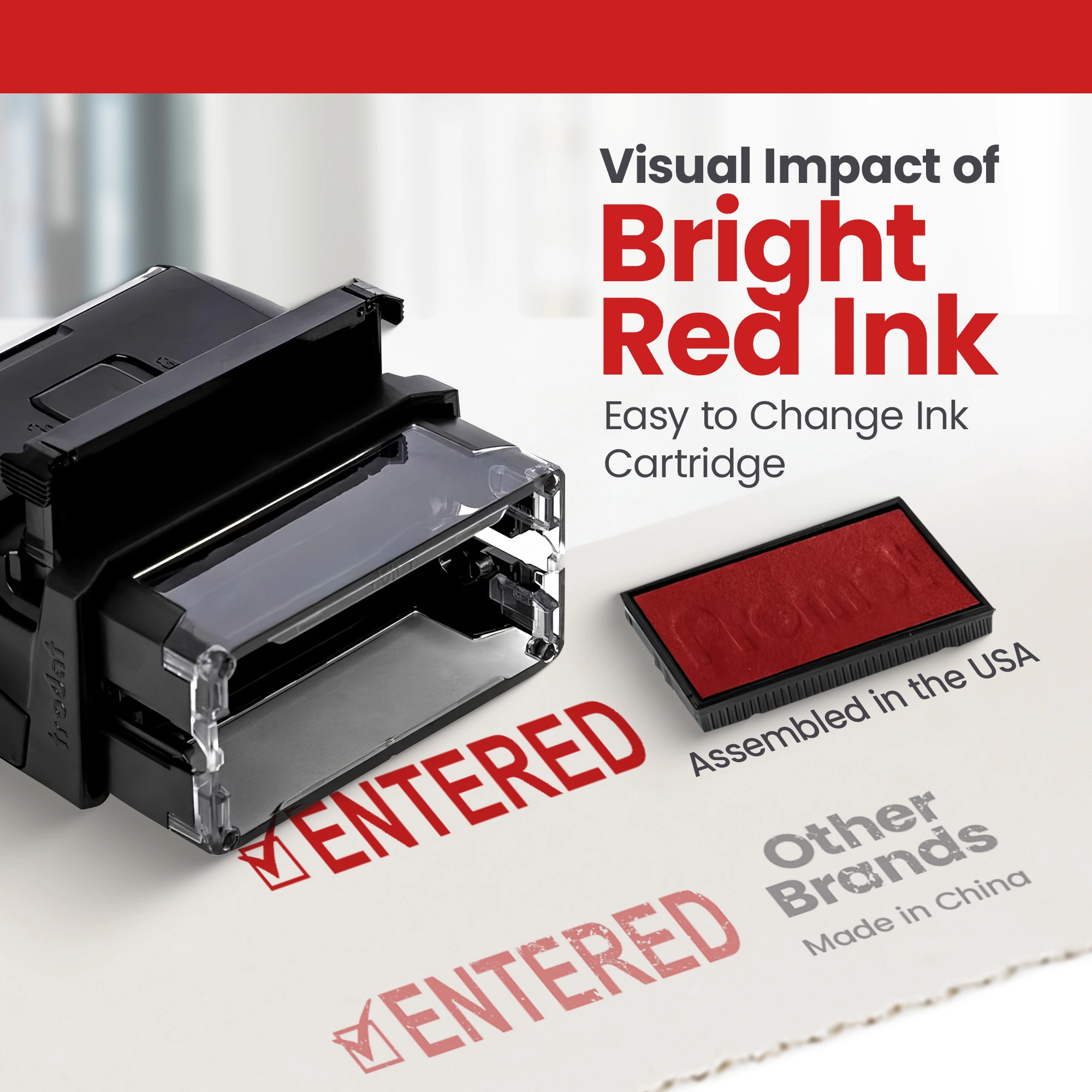 Check Box Entered Stamp
